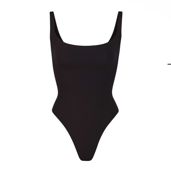 🖤 NWT SKIMS FITS EVERYBODY SQUARE NECK BODYSUIT SIZE SMALL - Picture 5 of 14